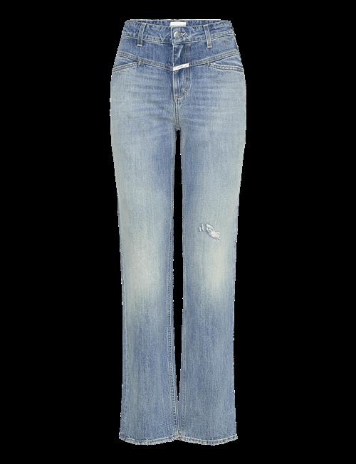 Closed | Style Name Straight-X Jeans Mid Blue | 27