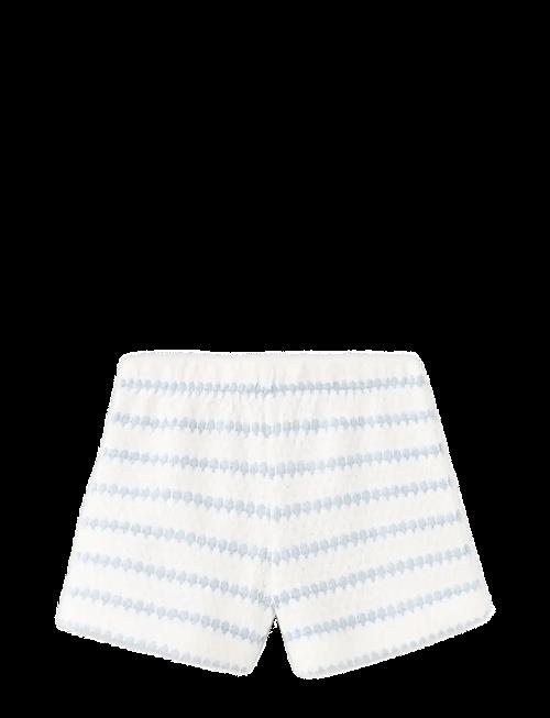 Mango | Striped Crochet Shorts | 104