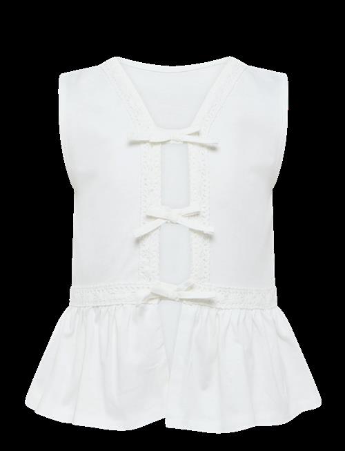 Mango | Embroidered Detail Bow Top | 140