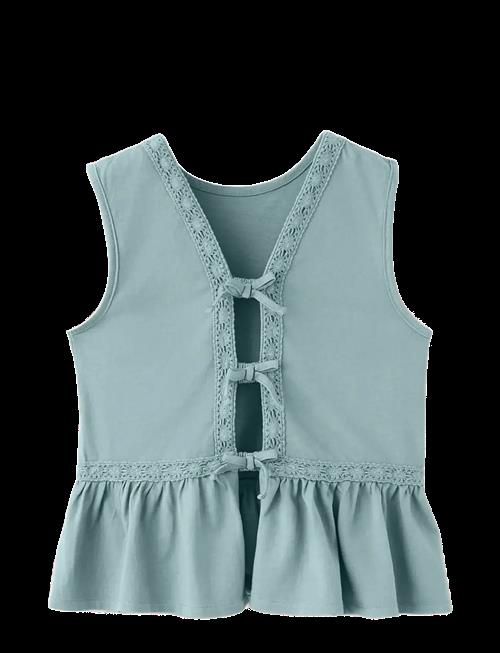 Mango | Embroidered Detail Bow Top | 164