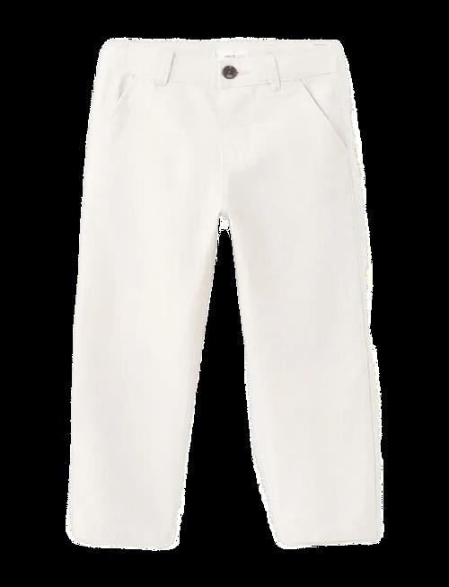 Mango | Straight Linen-Blend Trousers | 92
