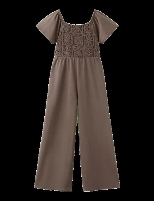 Mango | Long Jumpsuit With Embroidered Details | 116