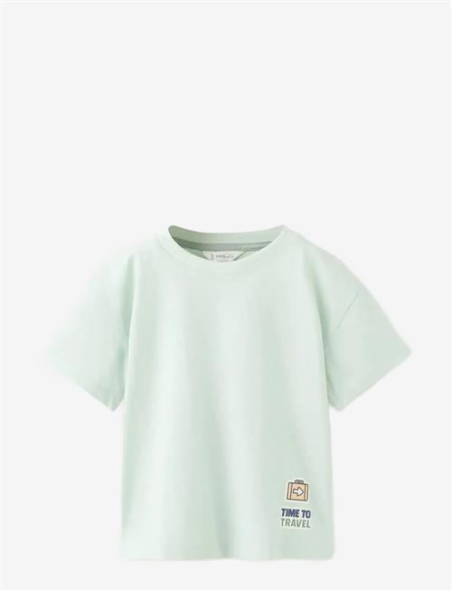 Mango | Printed Cotton-Blend T-Shirt | 110