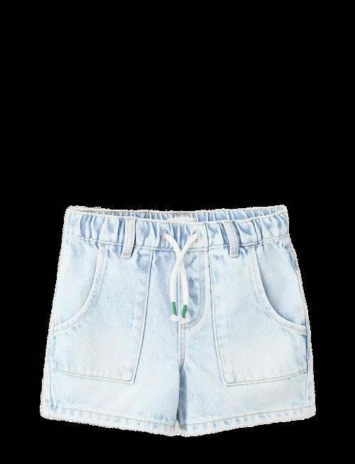 Mango | Denim Bermuda Shorts With Drawstring | 92