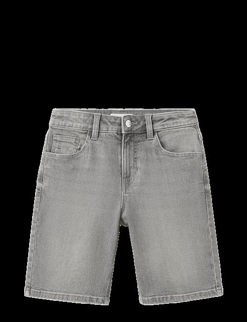 Mango | Straight-Fit Denim Bermuda Shorts | 128