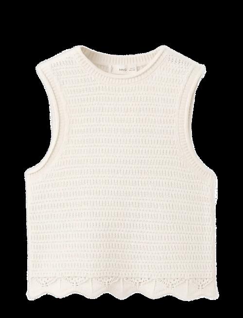 Mango | Embroidered Knitted Top | 116