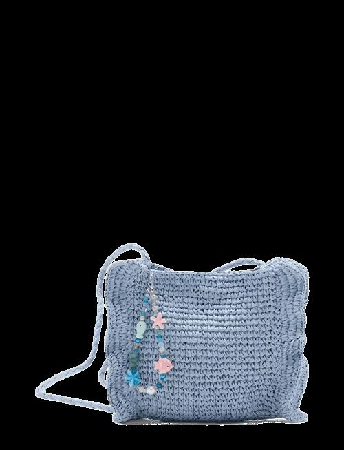Mango | Natural Fibre Charm Handbag | ONE SIZE