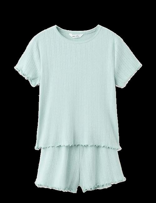 Mango | Short Ribbed Pyjama | 128