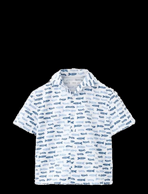 Mango | Printed Short-Sleeved Shirt | 92