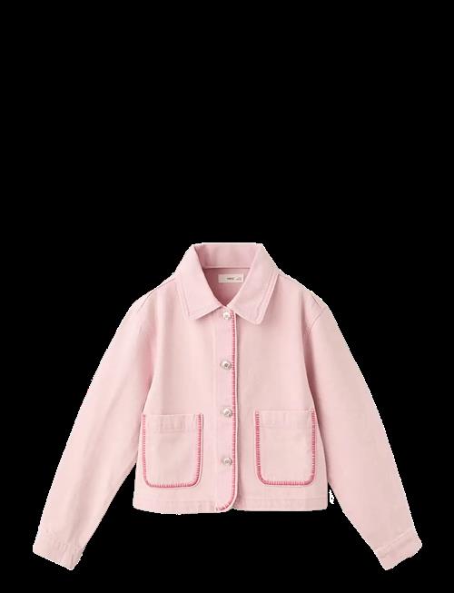 Mango | Denim Jacket With Embroidered Details | 140
