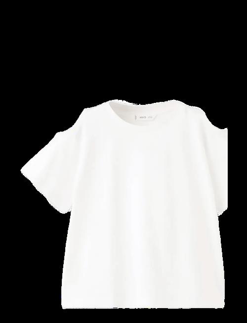 Mango | Off-The-Shoulder Cotton T-Shirt | 128