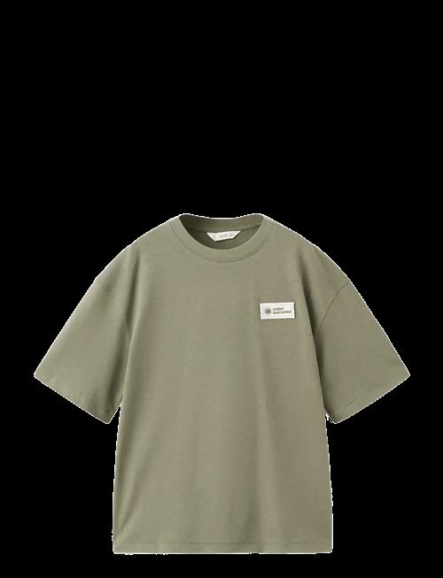 Mango | Oversized Cotton-Linen T-Shirt | 140