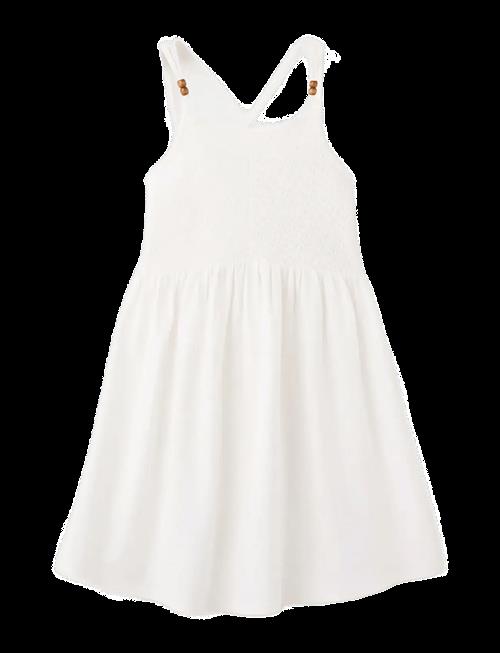 Mango | Gathered Panel Cotton Dress | 152