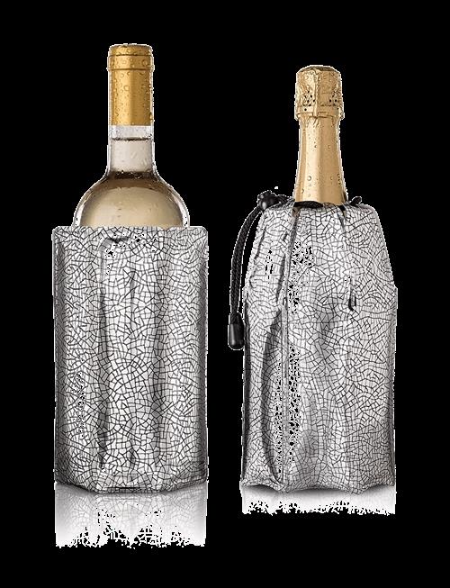 Vacuvin | Wine & Champagne Cooler Active Silver Set/2 Vacu Vin® | ONE SIZE