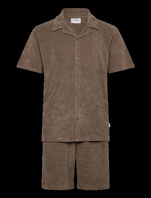 Lindbergh | Relaxed Fit Towel Shirt S/S Set | M