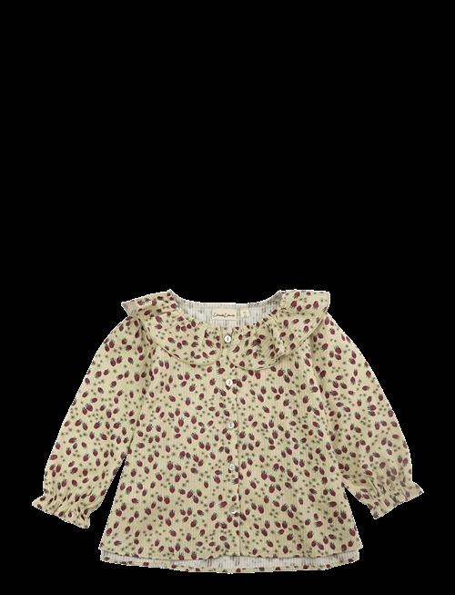 LouieLouie | Juliette Ruffle Shirt - Seersucker | 110