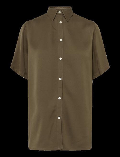 Lexington Clothing | Reign Viscose Crepe Short Sleeve Shirt | S