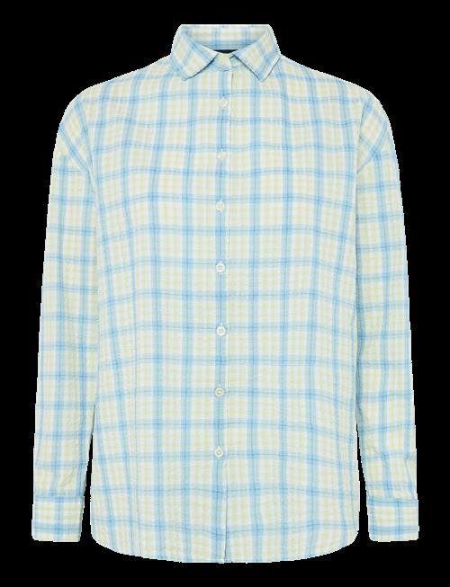 Lexington Clothing | Edith Organic Cotton Seersucker Shirt | L