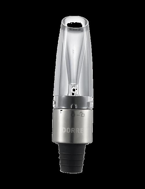 Dorre | Wine Aerator/Wine Stopper 2 In 1 Black | 3X 3X 12.65