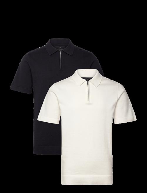 Jack & Jones | Jprblamilano Spring Knit Zip Polo 2Pk Mp | XXL
