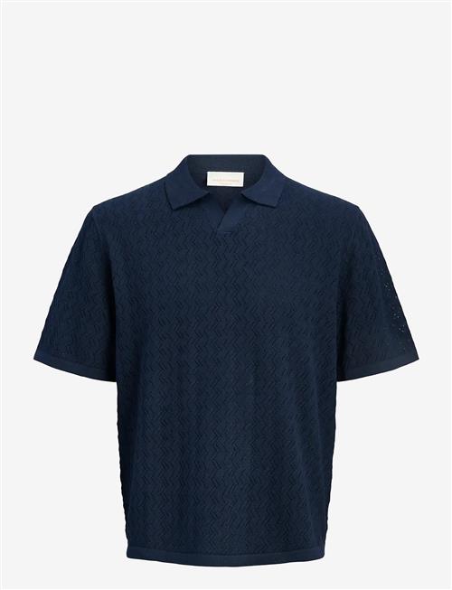 Jack & Jones | Jortyler Knit Ss Split Neck Polo Sn | XS