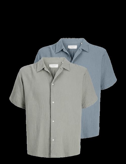 Jack & Jones | Jornantucket Doubl Cloth Shirt Ss 2Pk Mp | XXL