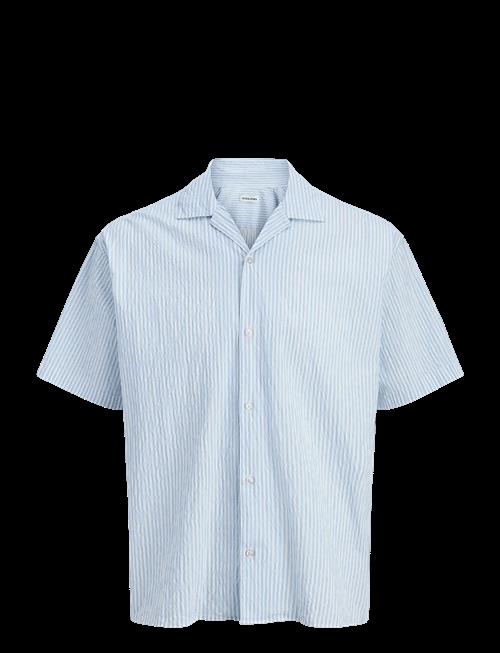 Jack & Jones | Jjmilo Seersucker Resort Shirt Ss | XXL