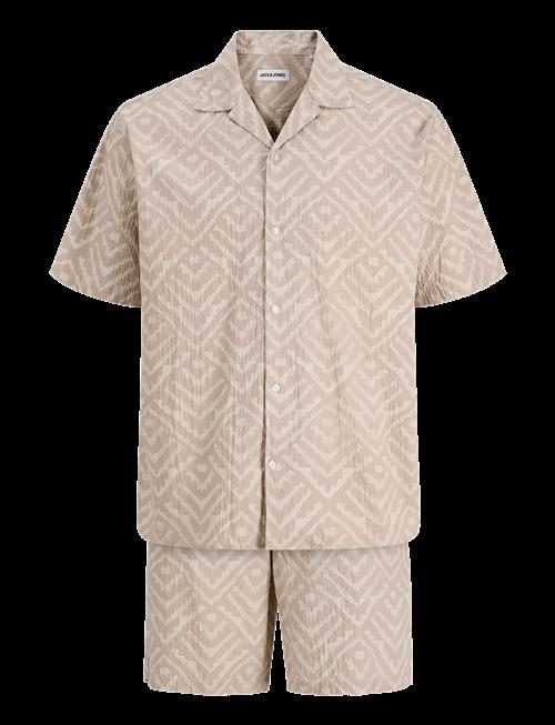 Jack & Jones | Jjmilo Seersucker Resort Shirt Ss Set Mp | S