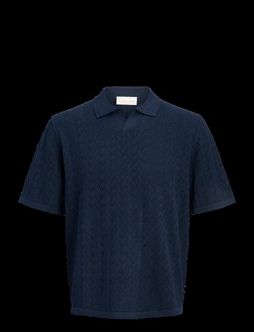 Jack & Jones | Jortyler Knit Ss Split Neck Polo Sn Jnr | 164