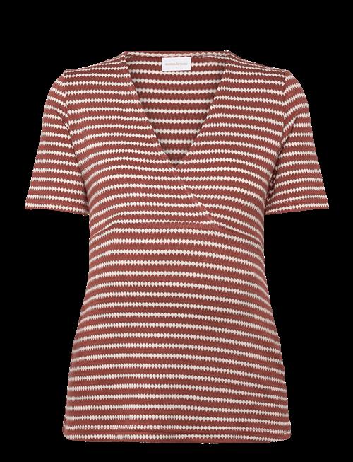 Mamalicious | Mlbarbara Tess Ss Jrs Top 2F | XL