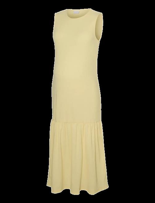 Mamalicious | Mlcaileen Sl Jrs Peplum Midi Dress | S