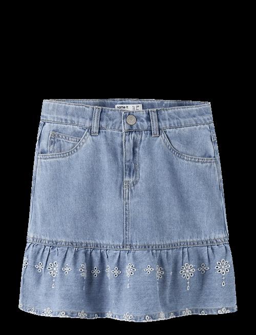 name it | Nkfhallie Dnm Anglaise Skirt 1026-Ov H | 164
