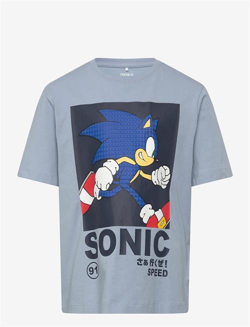 name it | Nkmactis Sonic Ss Nreg Top Box Sky | 146-152