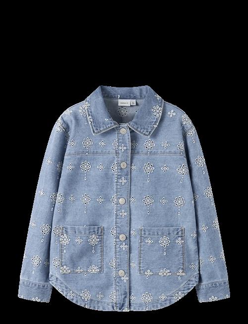 name it | Nkfharper Dnm Anglaise Jacket 1026-Ov H | 128