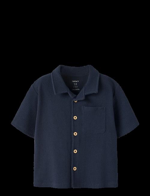 name it | Nmmharve Ss Nreg Shirt | 104