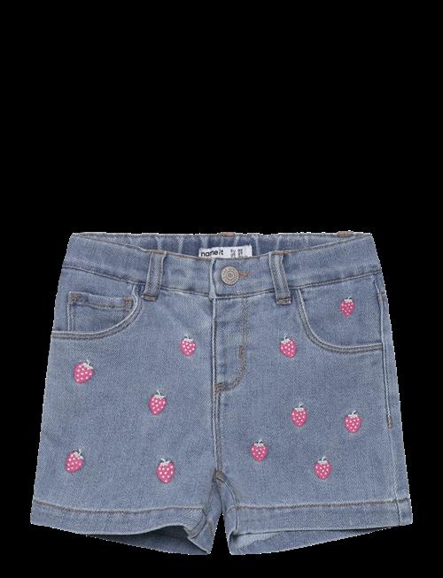 name it | Nmfrose Reg Emb Shorts 6202-Iz | 104