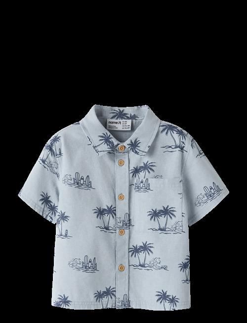 name it | Nmmhestern Nreg Ss Shirt | 104