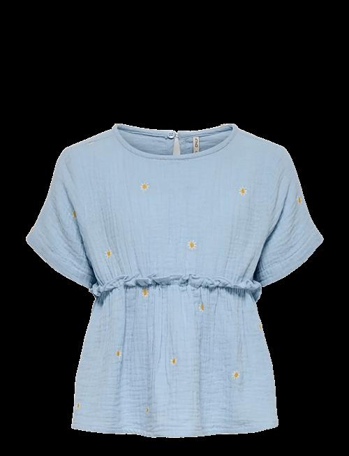 Kids Only | Kmgthyra Ss Emb Frill Top Wvn | 128
