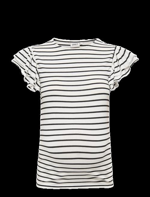 Only Maternity | Olmdaisy S/S Frill O-Neck Top Jrs | S
