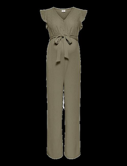 Only Maternity | Olmelisa S/L V-Neck Jumpsuit Jrs | L