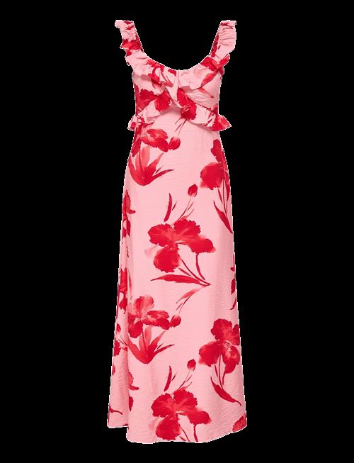 ONLY | Onlhyaci S/L Frill Long Aop Dress Wvn | S