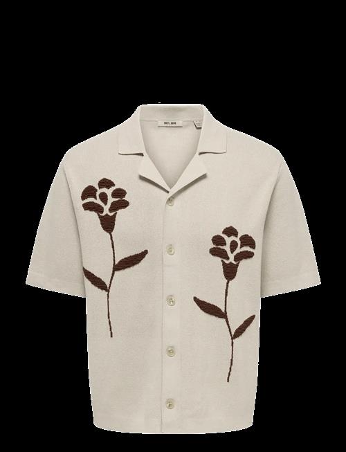 ONLY & SONS | Onssonny Rlx Ss Shirt Knit | L