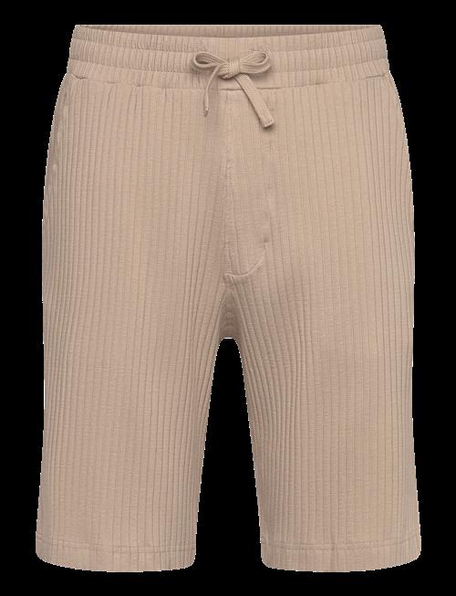 Selected | Slmrelaxsimon Ribbed Shorts | L