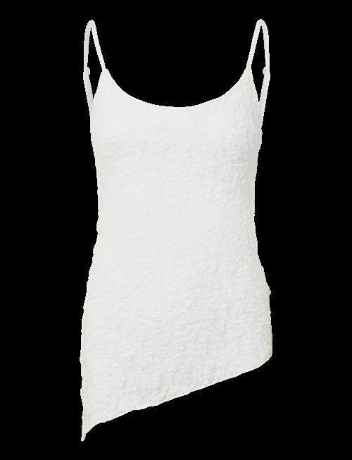 Pieces | Pcariana Sl Asymmetric Lace Top D2D Pp | S