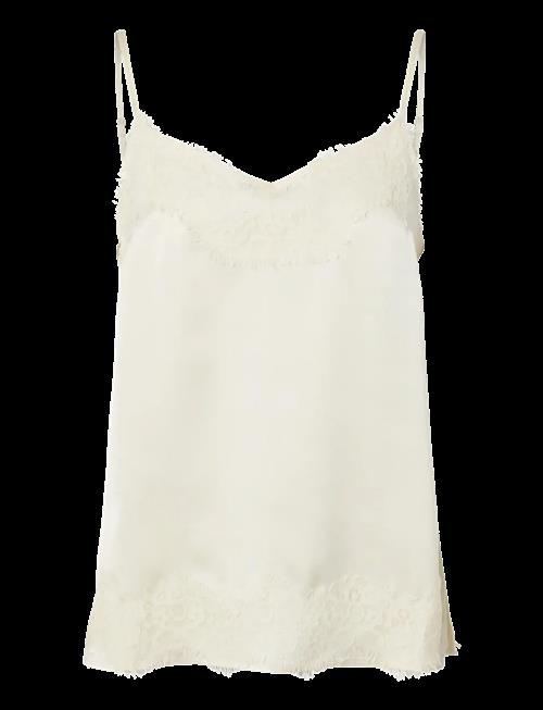 Pieces | Pcariel Sl Lace Detail Top D2D Pp Bc | M