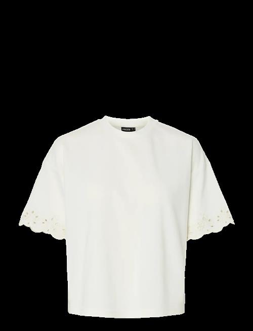Pieces | Pcchilli Summer Ss Broderi Tee Jrs Bc | XS