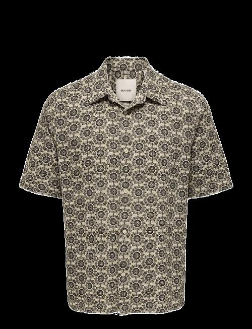 ONLY & SONS | Onsjohnson Reg Ss 036 Shirt | L