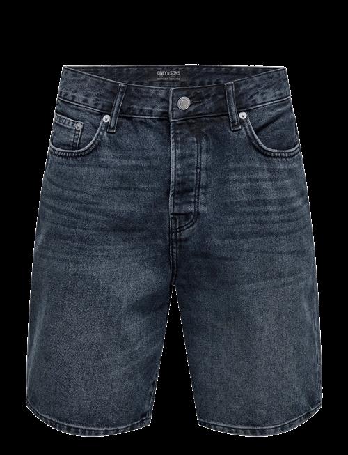 ONLY & SONS | Onsedge Blue Black 6607 Tai Dnm Shorts | L