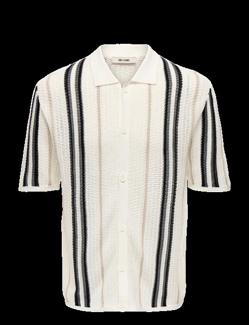 ONLY & SONS | Onsleon Reg Ss Shirt Knit | L