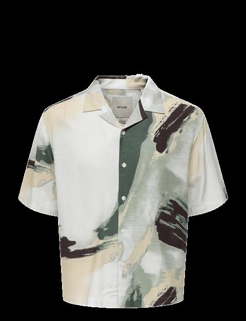 ONLY & SONS | Onsharvi Rlx Resort Ss 041 Aop Shirt | XS